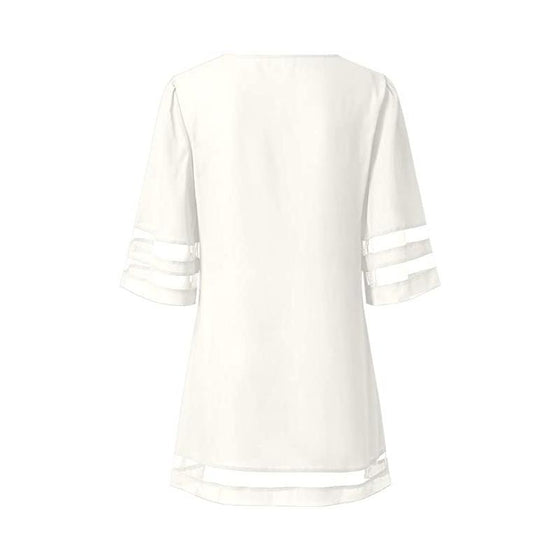 Lös O-ringad meshklänning