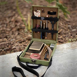 A5 Messenger box för författare i trä