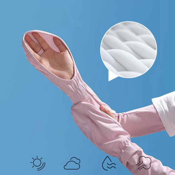 Solmanschetter av issilke