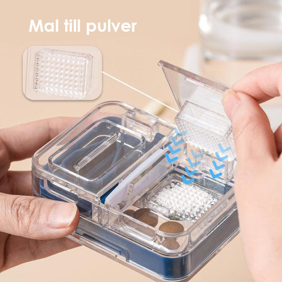 Bärbar Multifunktionell Medicinlåda