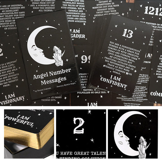 Ängelnummermeddelanden och bekräftelse Oracle Deck