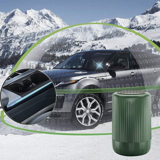 Bilens mikrovågsavfrostande enhet