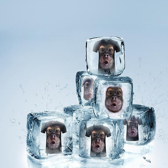 Rolig gorilla 3D T-shirt