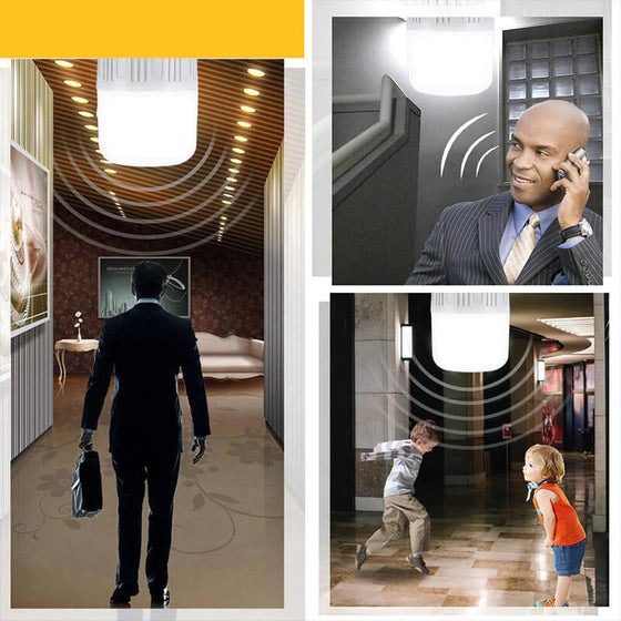 Automatisk rörelsesensor LED-lampa