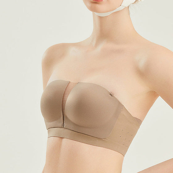 Anti-slip 3D lyftande och samlande sömlös bh