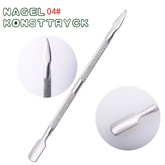 Rostfritt Stål Nagelvård Verktyg