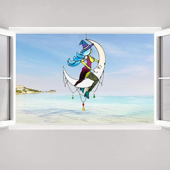 Häxa över månskenets dekoration