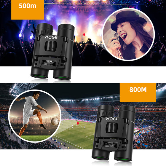 Professionellt HD Binokulär Med Sikt för Svagt Ljus