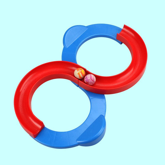 8-formad oändlig loop spårleksak