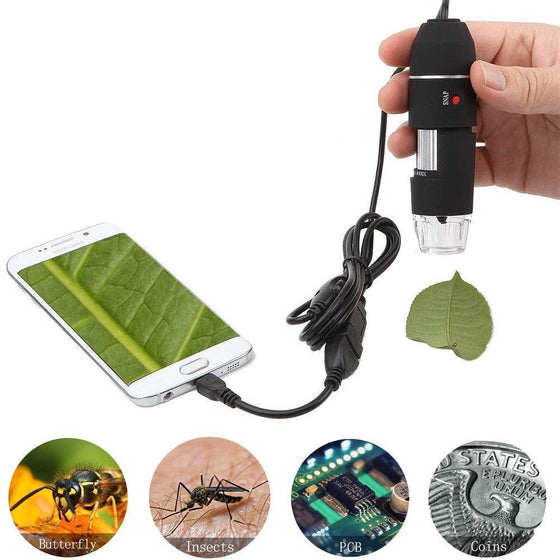 Domom® USB Digital Microscope LED PC-anslutbar Digital