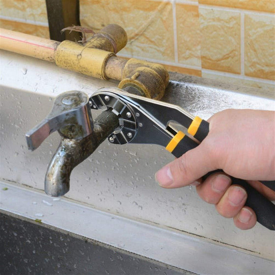 Multifunktionell loggerhuvud Bionic gripnyckel