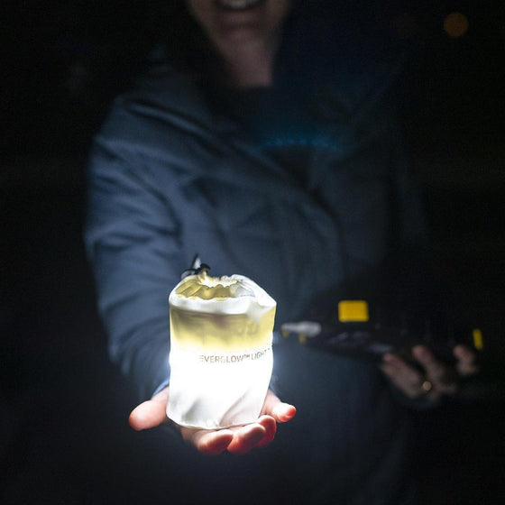Bärbar uppblåsbar hopfällbar ponny lampa