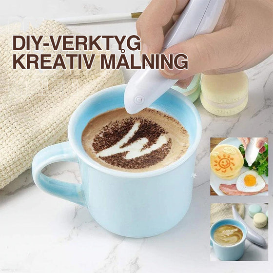 Pennor för carving kaffe