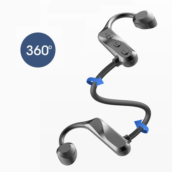 Benlednings sport bluetooth hörlurar