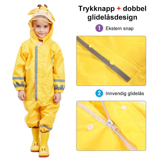 Barndräkt i ett stycke