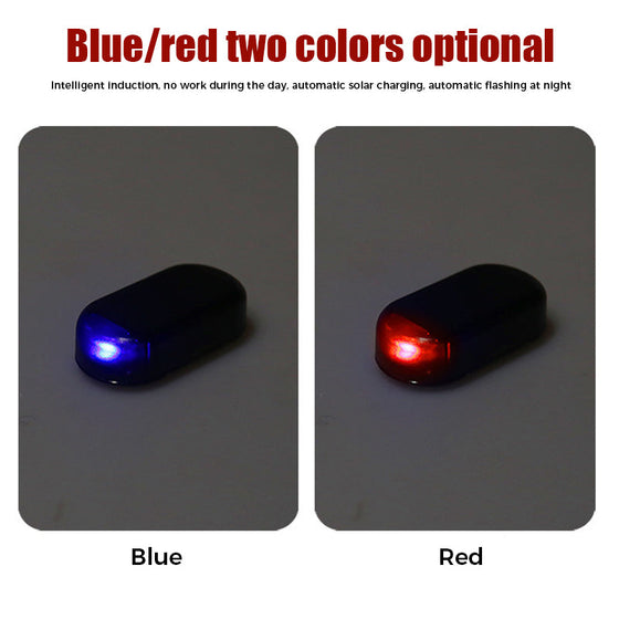 Stöldskyddsljus i bilen