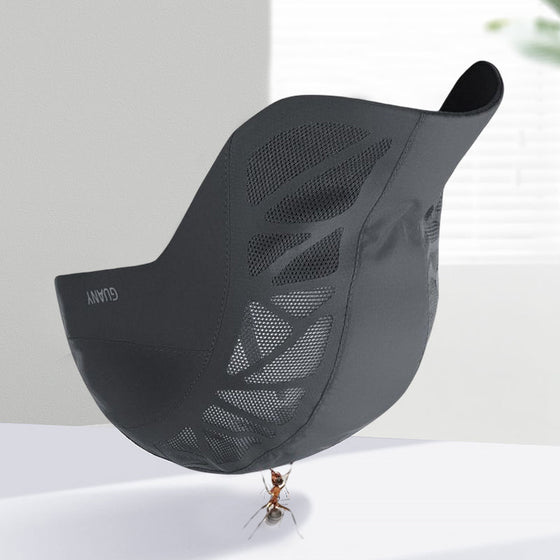 Tunn andningsbar snabbtorkande nät keps