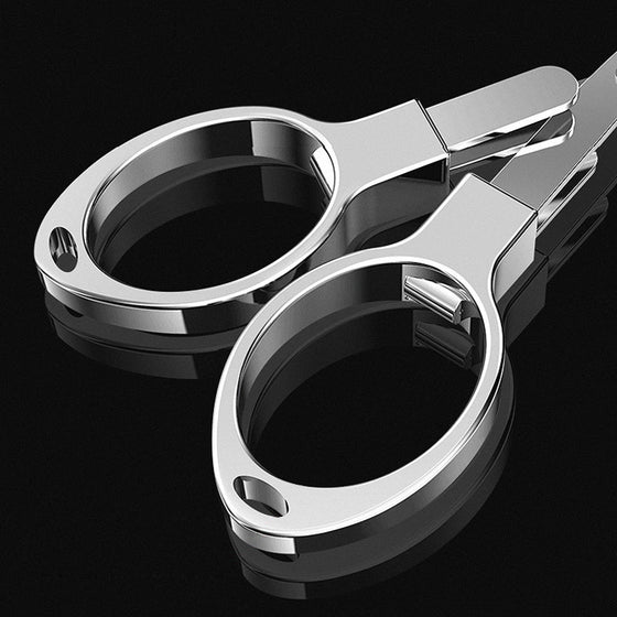 Hopfällbara små saxar, fiskesaxar, 8-karaktärssaxar