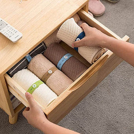 Elastiskt band för klädförvaring