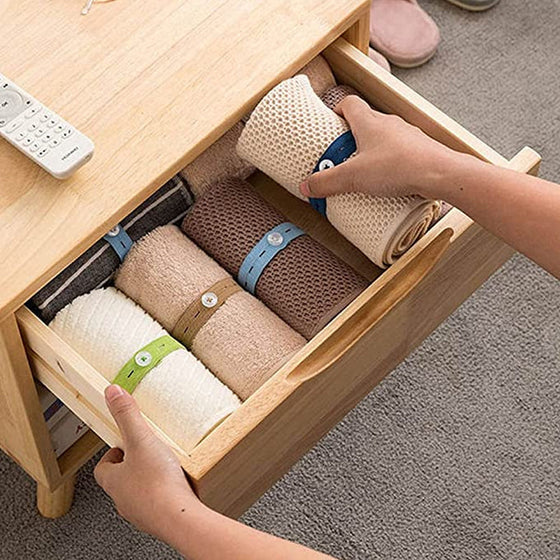 Elastiskt band för klädförvaring