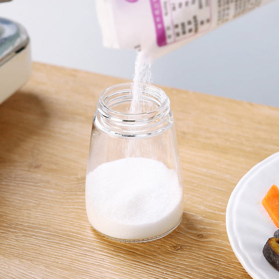 Trycktyp kvantitativ kryddflaska