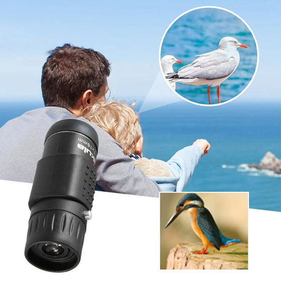 Bärbart fickteleskop