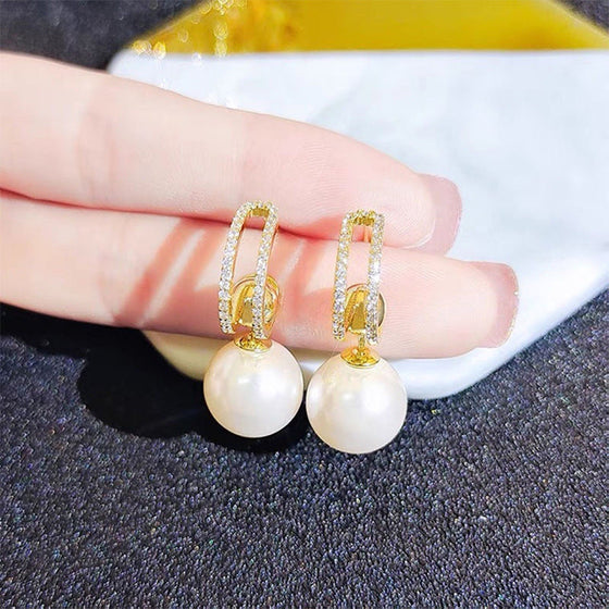 Eleganta pärlörhängen