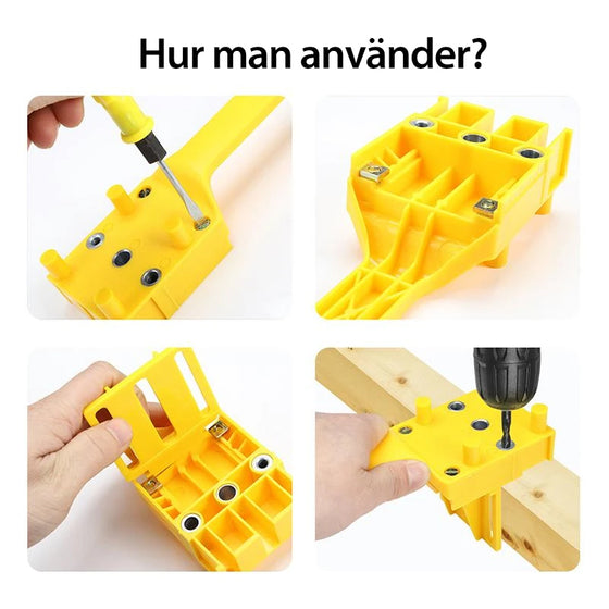 Borrjigg | Gör plugg- och borrhål enkelt