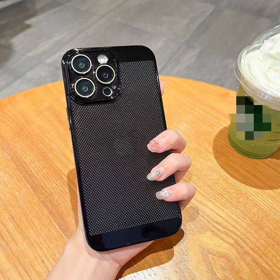 Elektropläterad värmeavledande mobilskal