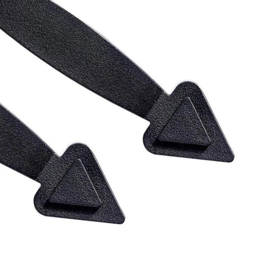 Dekorativt magnetiskt handtag och gångjärn för garageport