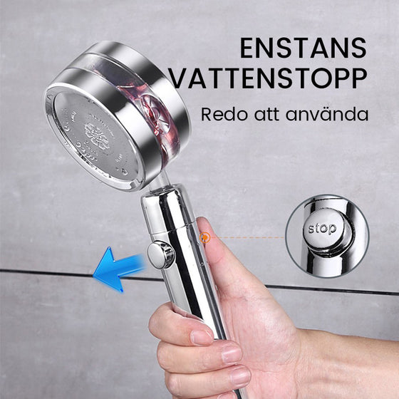 Turbo-flow Duschmunstycke