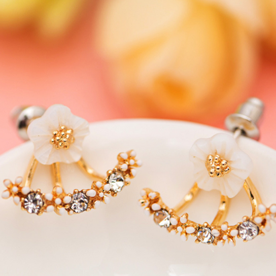 Daisy backhängande örhängen