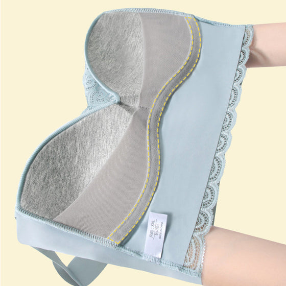 Trådlös push up-bh i spets