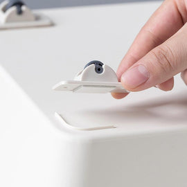 Adhesiv Liten Caster Set (4 st)