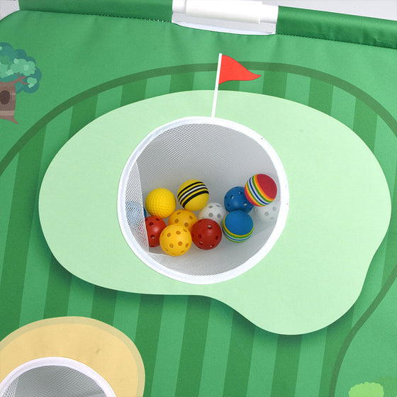 Bärbar utomhus golfspelset