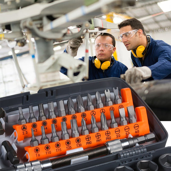 38 i 1 precisionsskruvmejselbitssats