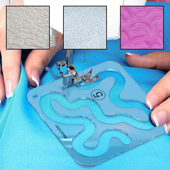 Akryl sömnadslinjal