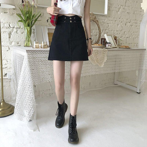 Den nya fångsäkra denimkjolen 2021