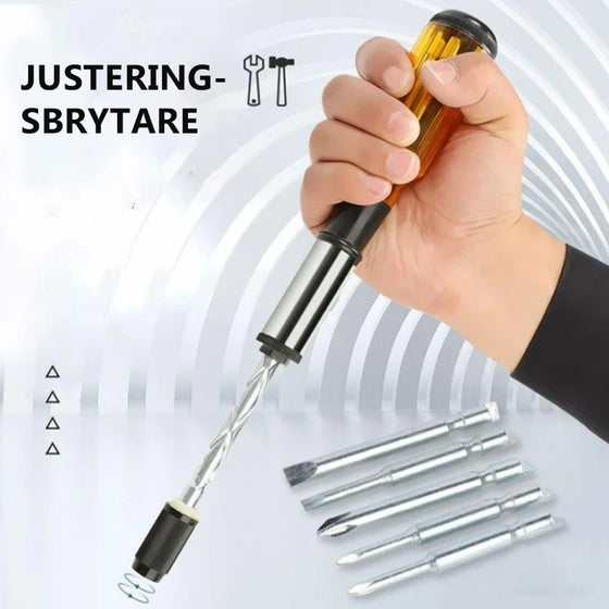 Automatisk Spiralspärrskruvmejselsats