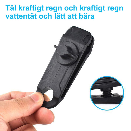Återanvändbara Linoleum Tält Clips