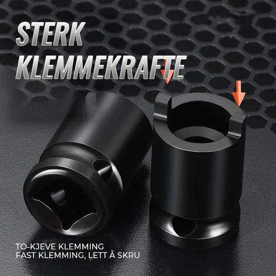 Hylsnyckel för vinkelslip