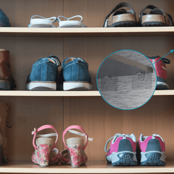 Stansfri hyllstödspinne 10st