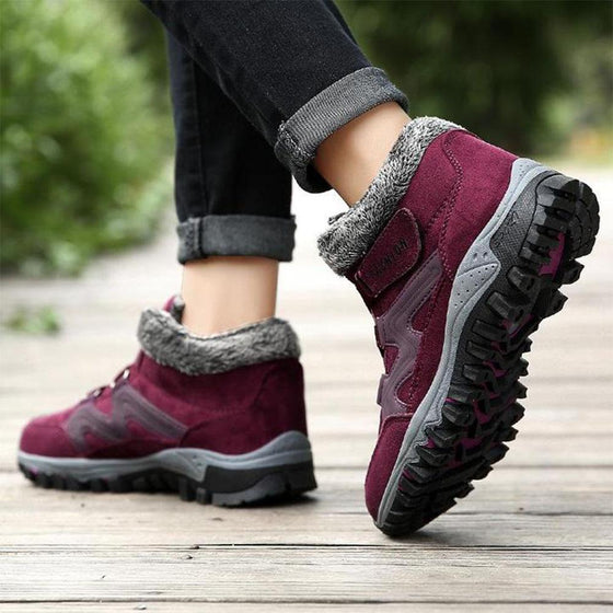 Par Vintersneakers med Varma Pälsfoder