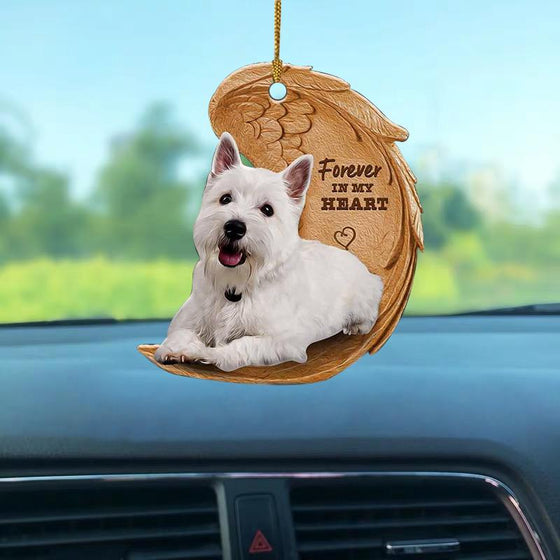 "Forever in my heart" hund bilhänge-2D-effekt