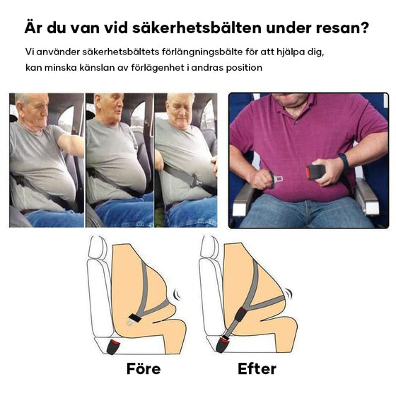Stark Säker och Bekväm Säkerhetsbälteförlängning