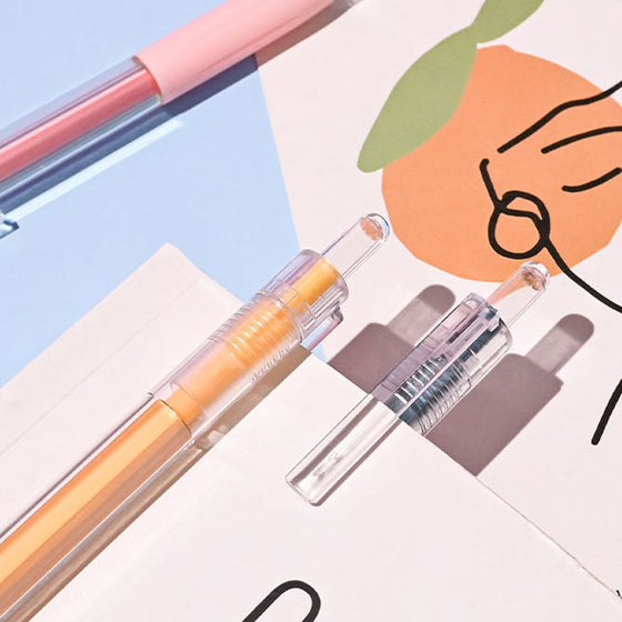 Morandi tecknade mönster student verktyg kniv Penna