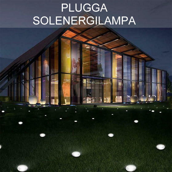 LED solcellsgrundbelysning