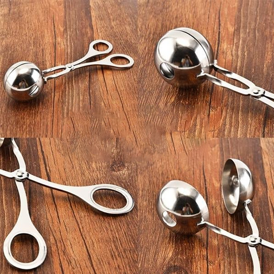 Köttbulleskopa i rostfritt stål