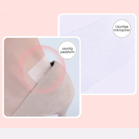 Osynliga andningsbar hälskydd