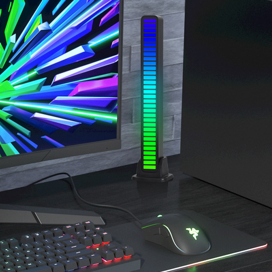 32-bitars LED-ljudkontroll pickup rytmljus